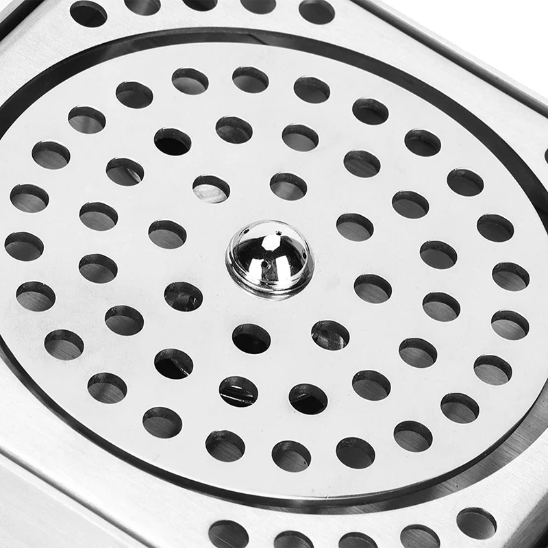 

Glass Pitcher Rinser Stainless Steel Automatic Cup Washing Machine Bar Glass Rinser for Household Bar Coffee Shop