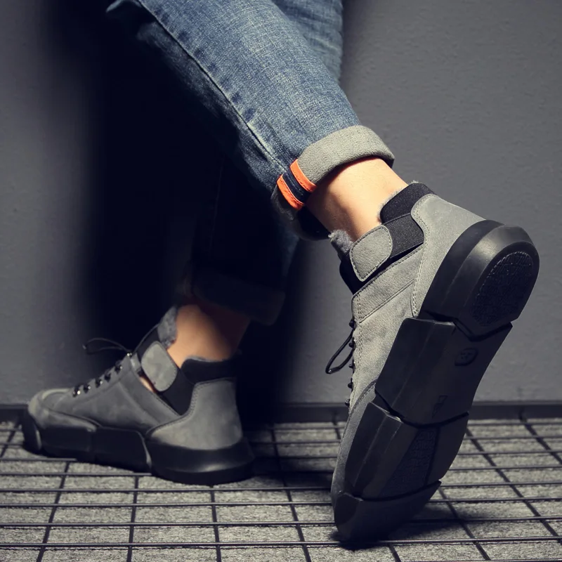 

Men Winter Casual Shoes Plush Warm Sneakers Male Zapatillas Hombre Fashion Shoe Man Leisure Sapato Buty Scarpe Uomo Krasovki Men