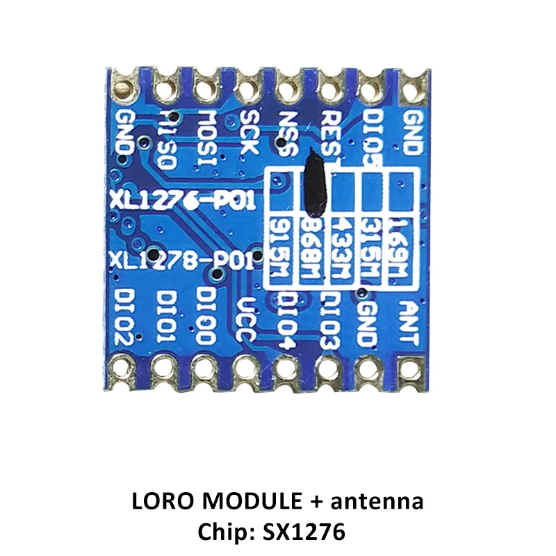 Радиочастотный модуль LoRa 1p 868 МГц сверхнизкий уровень мощности чип SX1276 дальний