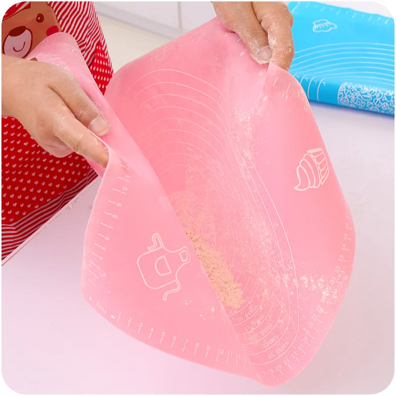 Силиконовые Розовые Инструменты для выпечки мягкая доска торта Кондитерские
