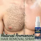 Мощный спрей для удаления волос для мужчин, депиляция бороды, безболезненный спрей для волос в зоне бикини руки и ноги, подмышки останавливают рост, восстанавливают уверенность