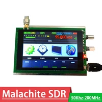 50khz 200mhz malachite sdr radio software dsp sdr ham transceiver receiver 3 5 touch screen shortwave modulation am ssb fm