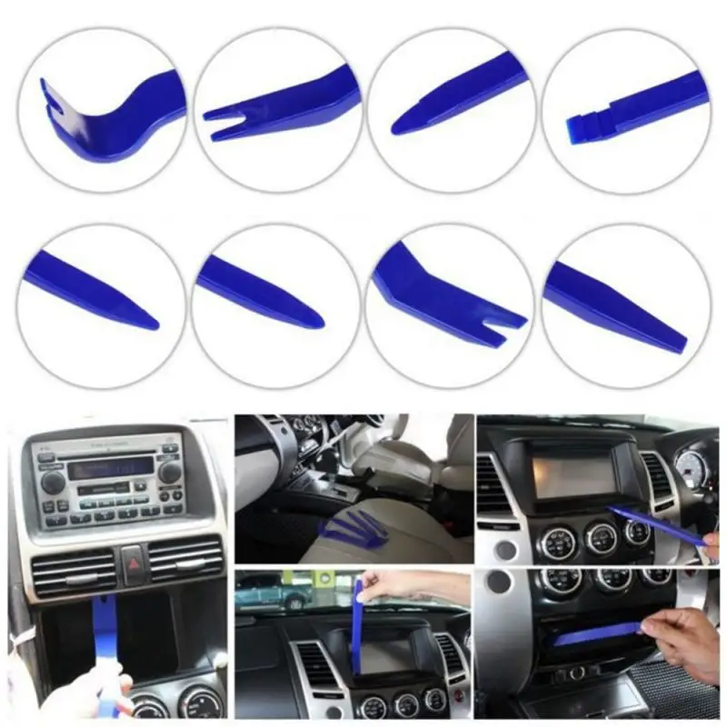 

Special Disassembly Tool 8Pcs Car Trim Removal Tool Door Plastic Panel Molding Kit Set Pliers Tools Pry Car Disassembly Tool