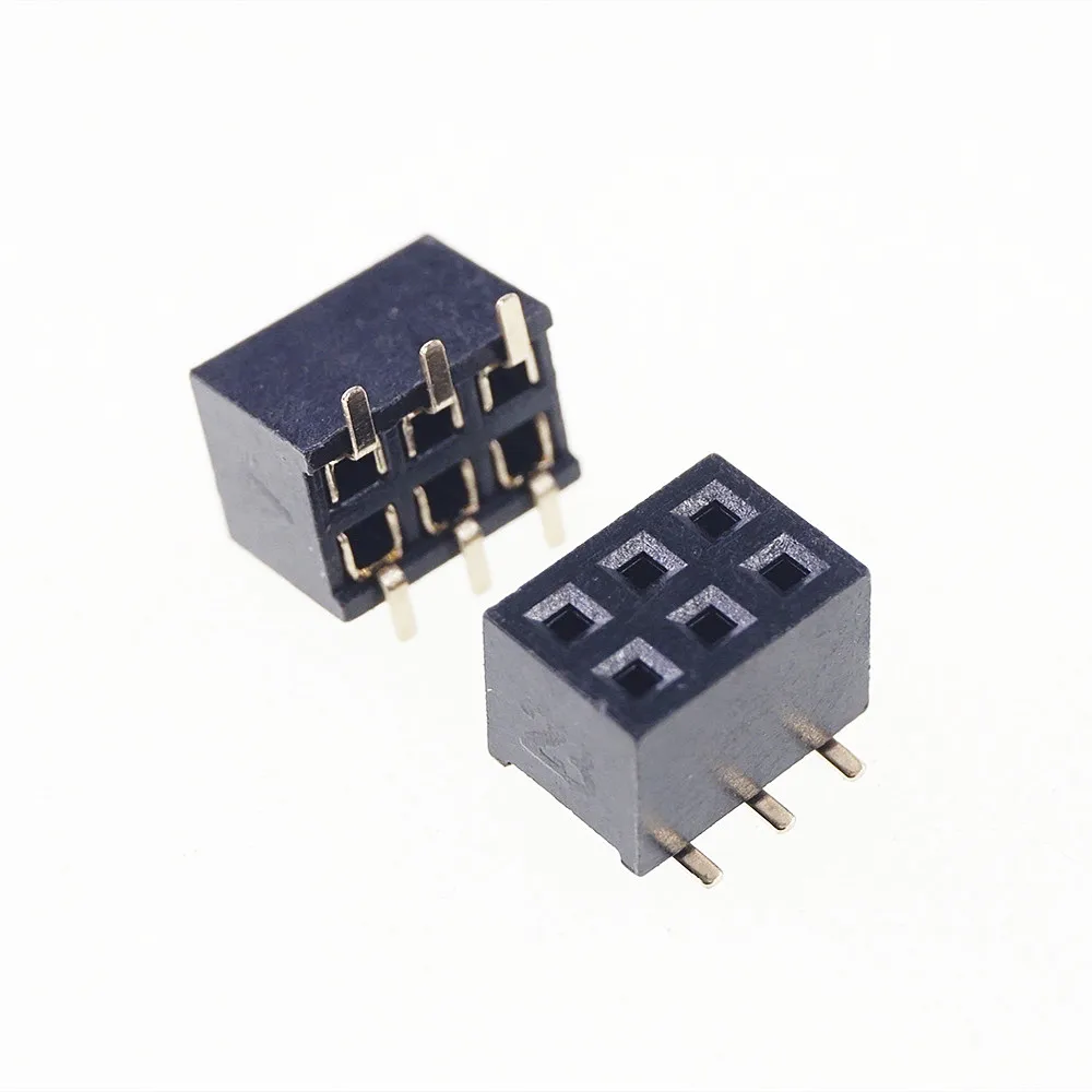 

1000 шт., 2x3 P, 6-контактный разъем 2,0 мм