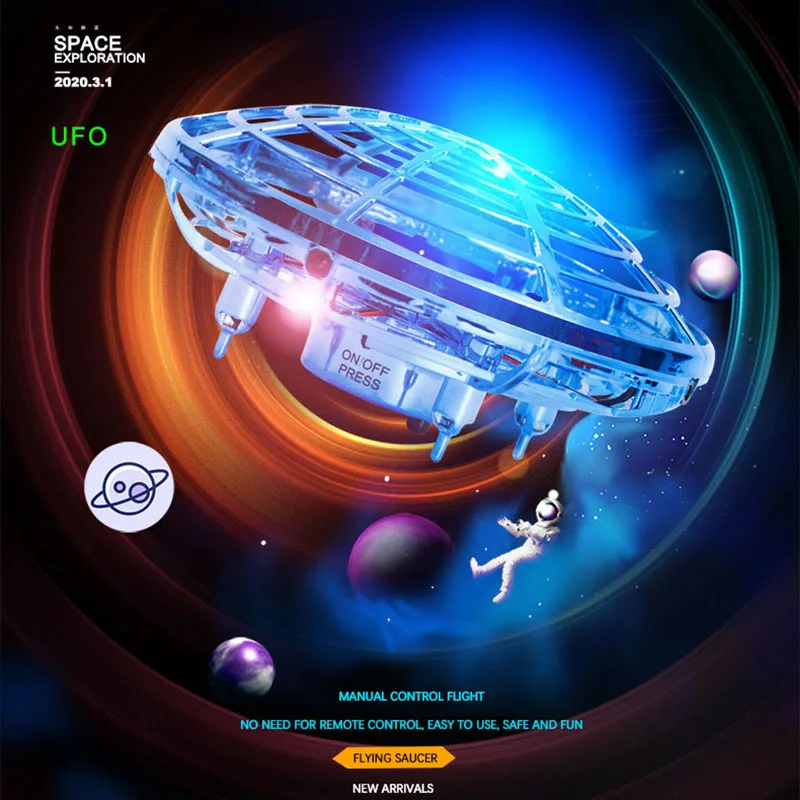 Летающая игрушка мини летающий шар с дистанционным управлением Электронная