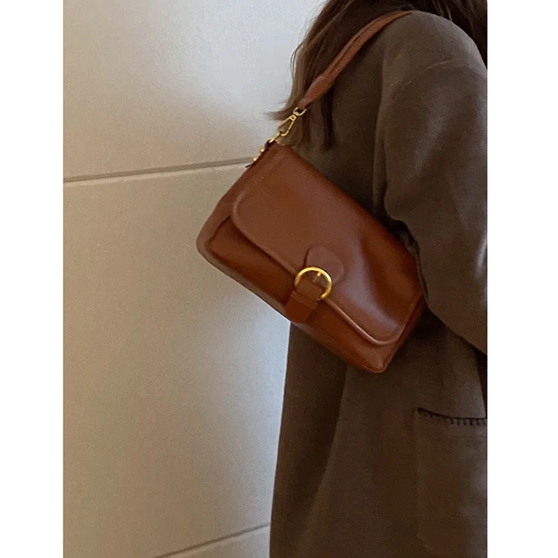 

Миниатюрная Сумочка для женщин, новинка 2021, модная средневековая сумка для подмышек, универсальная сумка через плечо