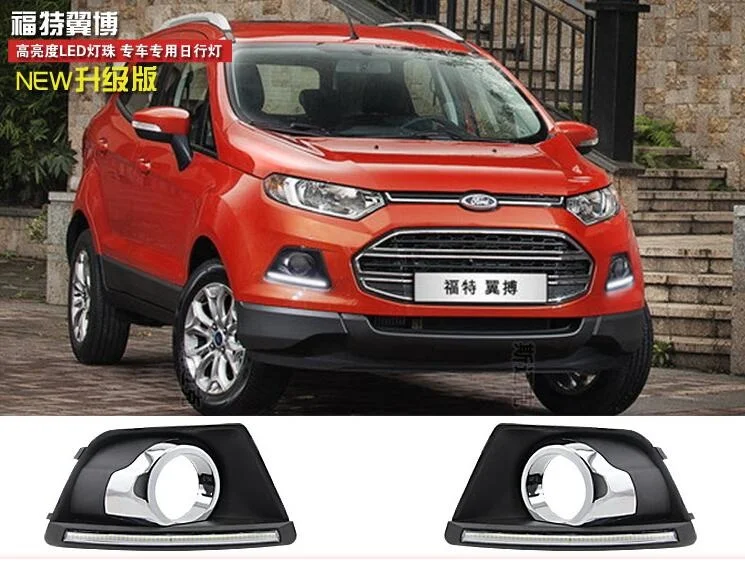 Дневные ходовые огни Eosuns для Ford Ecosport 2013 2014 беспроводное управление высокое