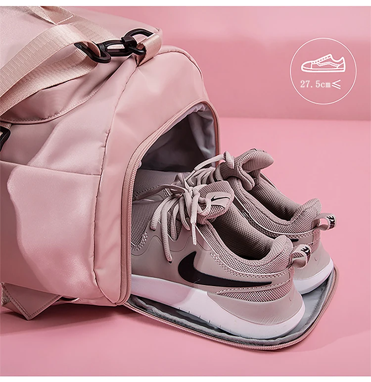 Large Capacity Travel Duffel Bag Women's Men's Weekend Clothing Organizer Waterproof Sports Yoga Swim Backpack With Shoes Pack