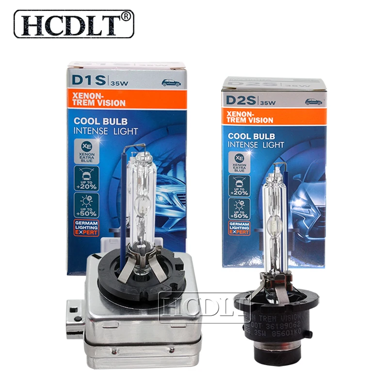HCDLT 2 шт. 35 Вт ксеноновая HID лампа лампы D1S 6000K D2S 8000K D3S 4300K D4S Замена для Audi BMW Nissan Ford Lexus
