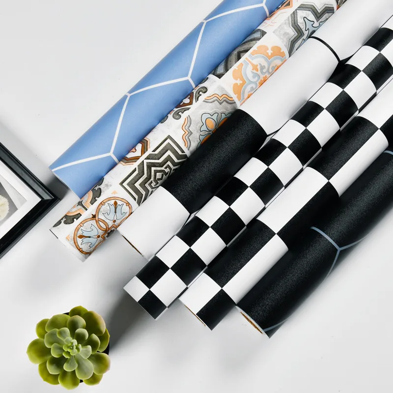 

Exquisite Floor Sticker Vinyl Waterproof And Wear-resistant Wall Sticker Can Be Used For Kitchen, Bathroom, Living Room And Bedr