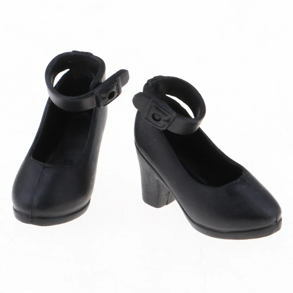 Пара модных ботинок для куклы Blythe 1/6 Liccia Momoko BJD аксессуары черного цвета|Куклы| |