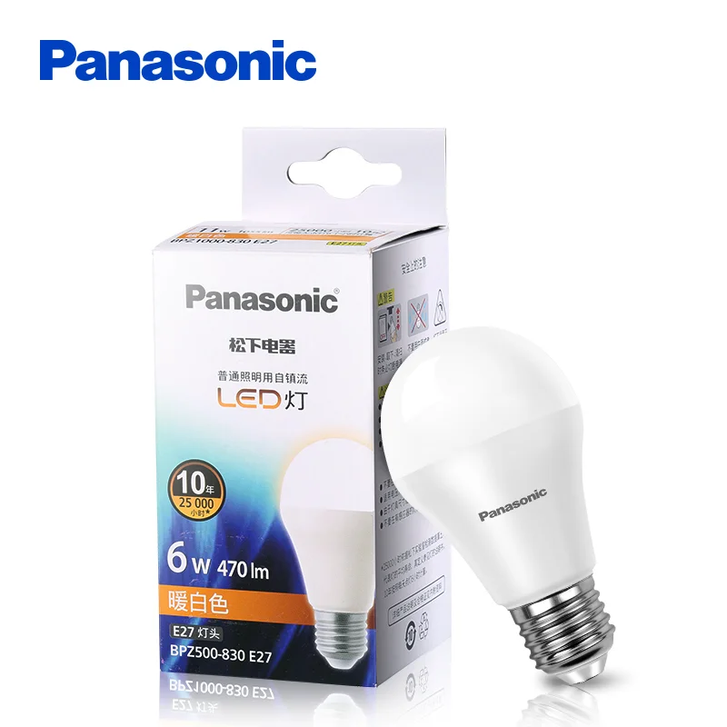 Panasonic E27 LED Bulb Lamps 6W 9W 11W Light AC 220V 230V 240V Bombilla Spotlight Cold/Warm/daylight White | Лампы и освещение
