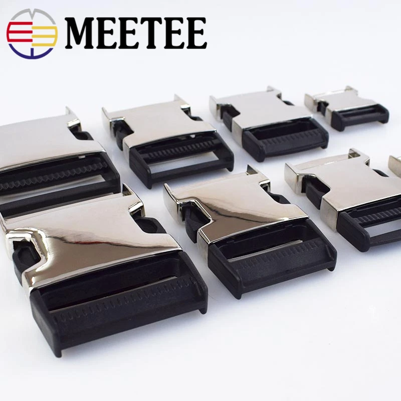 Металлическая сумка Meetee 25 50 мм 2 шт. пряжки для багажа обуви одежды собак воротник