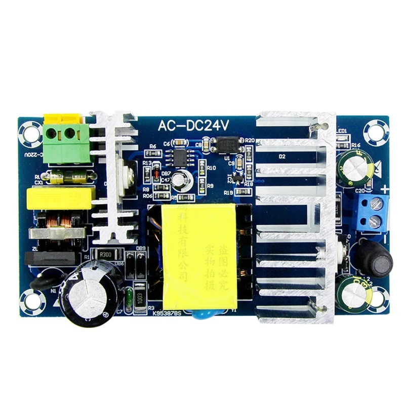 AC 110V 220V to DC 24V 6A Импульсный блок питания модуль понижающий преобразователь 100W XK 2412