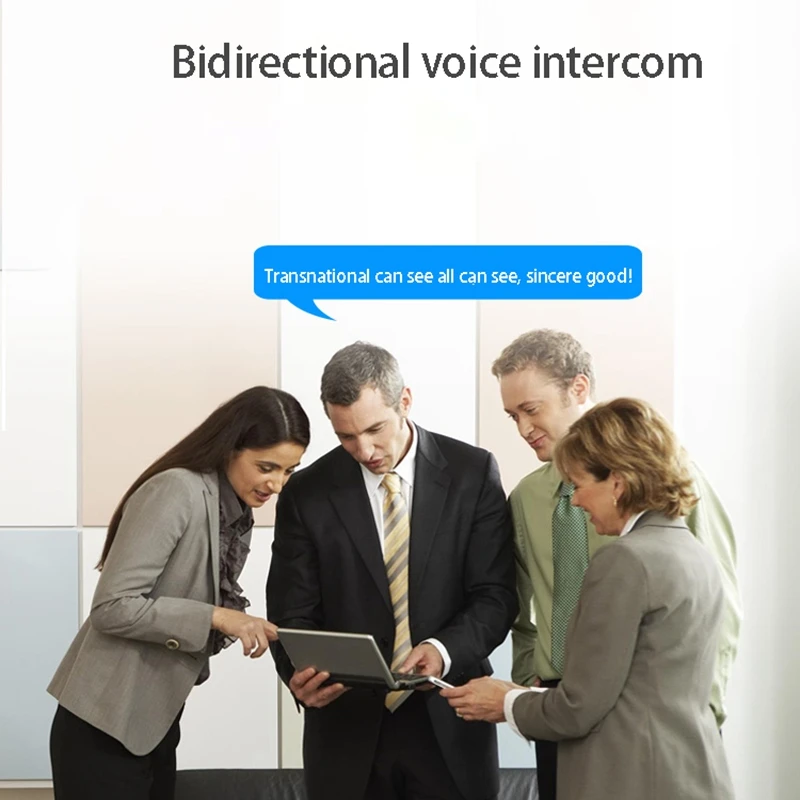 

GH9 WiFi Indoor Surveillance Camera 100% Wireless Web Infrared Night Vision Cloud Storage Suitable for Home Shop Office