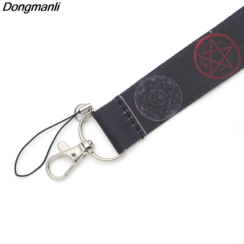 ZF610 1pcs TV Supernatural Keychain Tags Strap Neck Lanyards For Keys ID Card Gym Mobile Phone USB Badge Holder DIY Hang Rope | Украшения и
