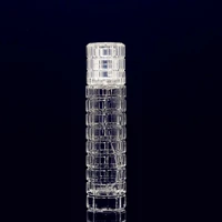 5pcslot high quality 30ml glass perfume spray bottle clear refillable cosmetic packaging bottles screw perfume bottle