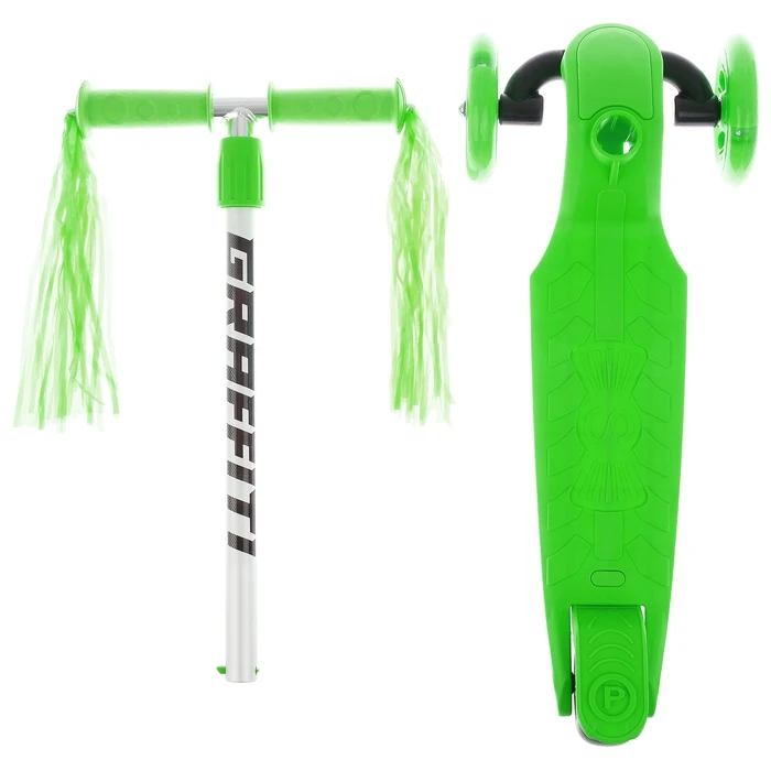 Steel Scooter Wheels Light PU 120/100 mm Green Color Kick Scooters Foot Cycling Sports Entertainment | Спорт и развлечения