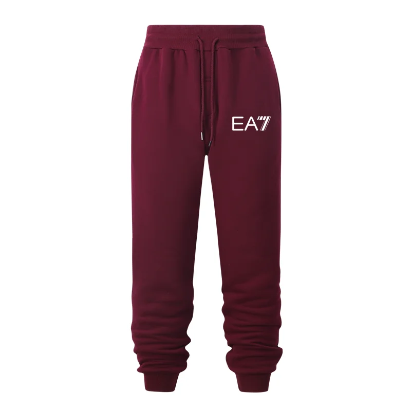 

New 2021 spring and autumn men's trousers, casual cotton, interesting printed letters, sporty and comfortable trousers