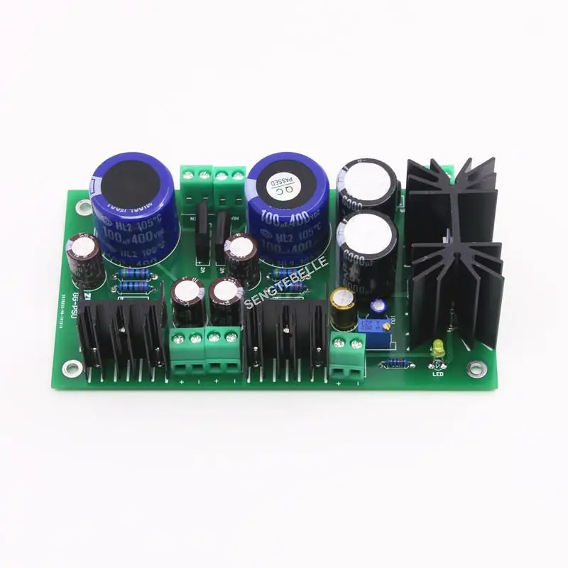 

HiFi Dual High Voltage Regulator Universal Power Supply Board DC180V To DC280V For Tube Preamplifier