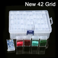 42 grids diamond painting tools beads container rhinestone storage box diamond painting accessories tools wholesale price