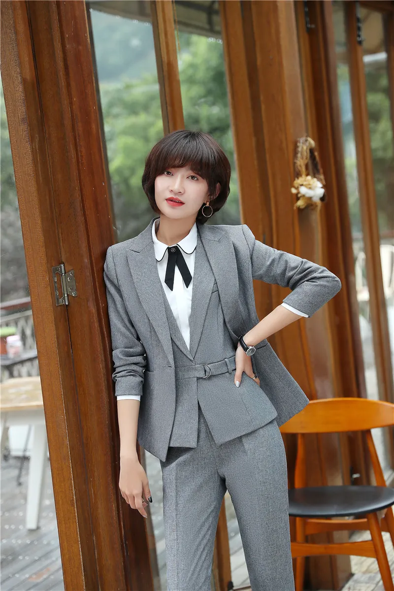 Темно-синие официальные комплекты со штанами с 3 предмета в комплекте куртка +