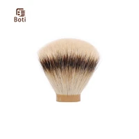 boti brush shd leader silvertip badger hair knot shaving brush knots gel tip fan type mens beard shaping tool