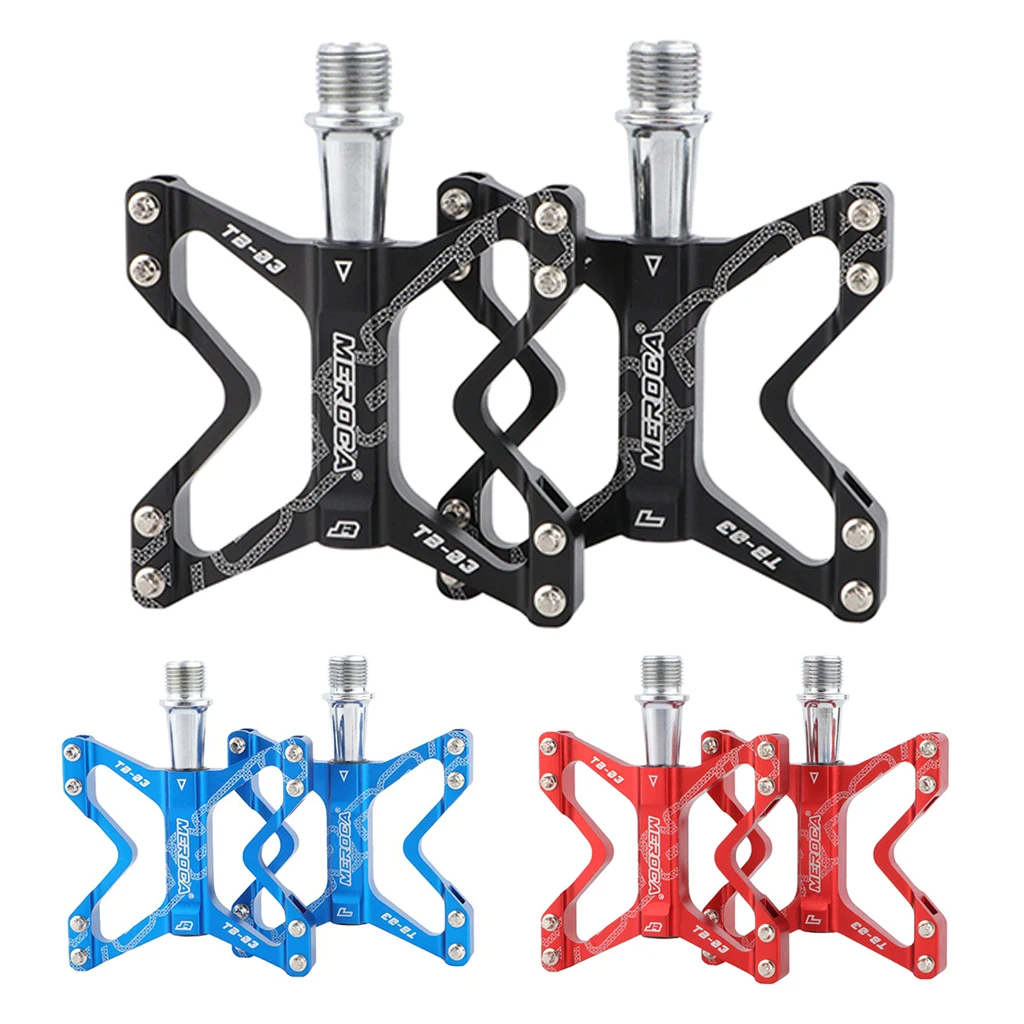 

MTB Cycling Ultralight Pedal Bike Bicycle Sealed DU Bearing Pedals Aluminum Alloy Non-slip Folding Bike Part Pedals 9/16"