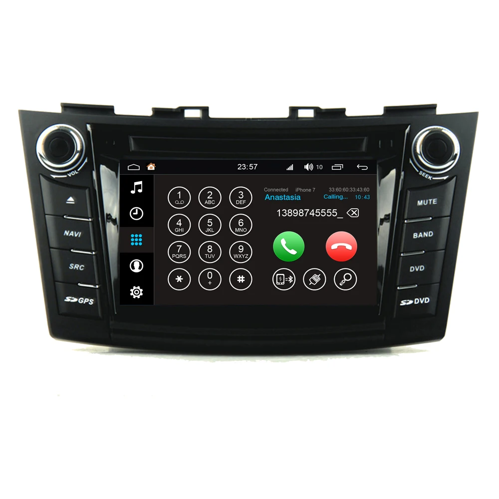 Для Suzuki Swift 2011 2012 2013 2014 Android 8 0 Авторадио Bluetooth Automotivo автомобильный ПК монитор