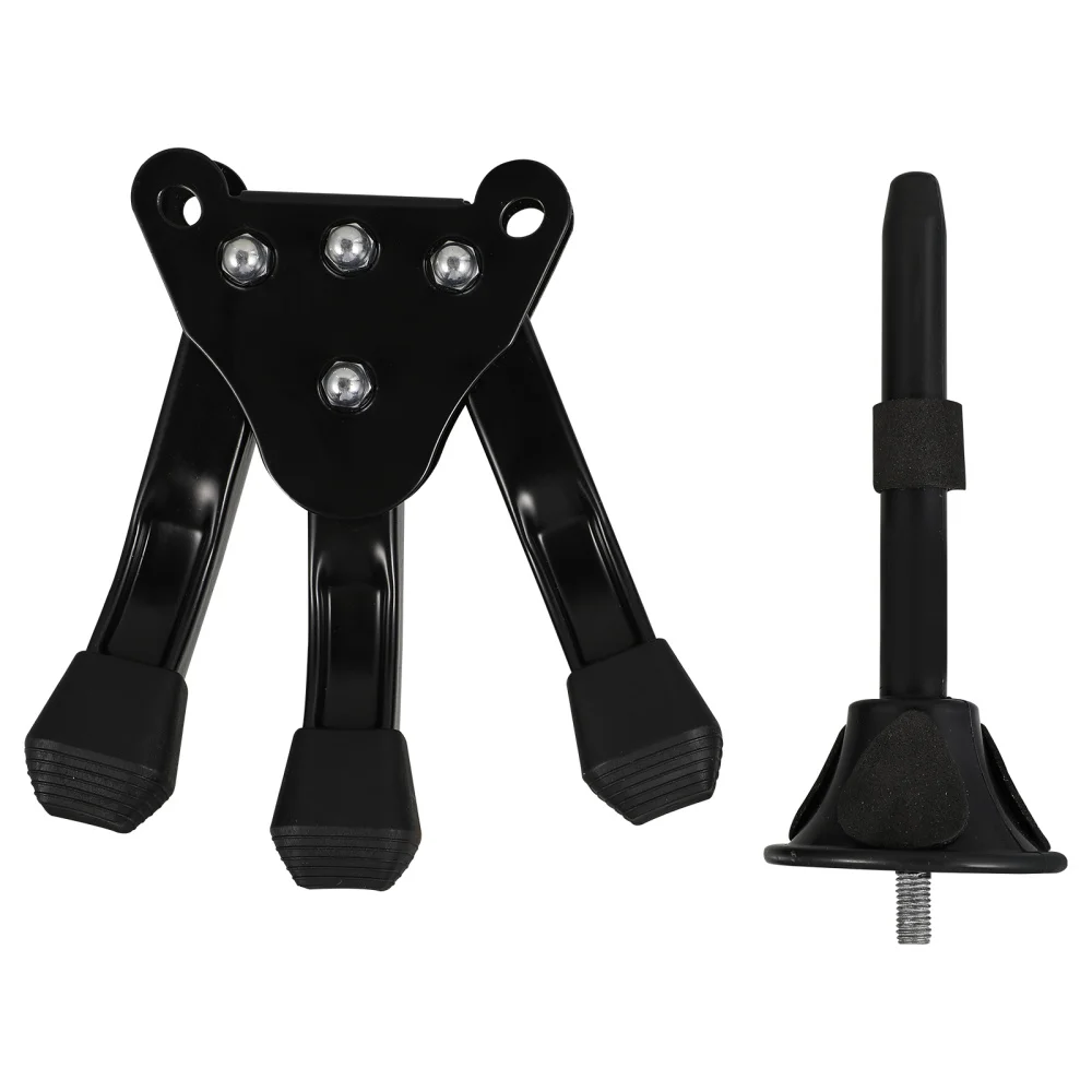 

Flute Holder Stand Portable Clarinet Tripod Holder Folding Bracket (Black)