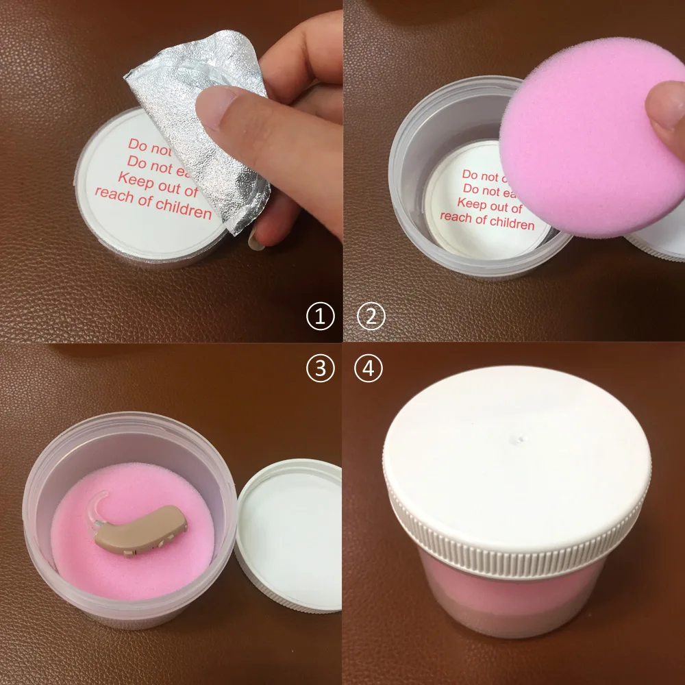 Осушитель слухового аппарата сушильный комплект PP для сушки + сушильная