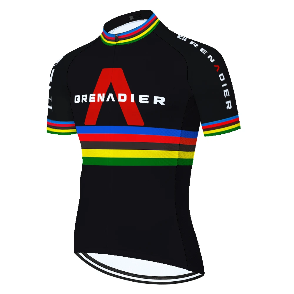 Новинка 2019 года! Джерси для езды на велосипеде с французским чемпионом INEOS tenue