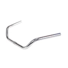 Винтажный велосипедный Руль 25,4 мм стальной односкоростной велосипедный руль стержень женские велосипедные запчасти