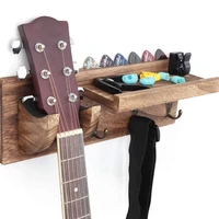 guitar hanger hook holder wooden wall mount stand bracket guitar display rack lightweight portable music element