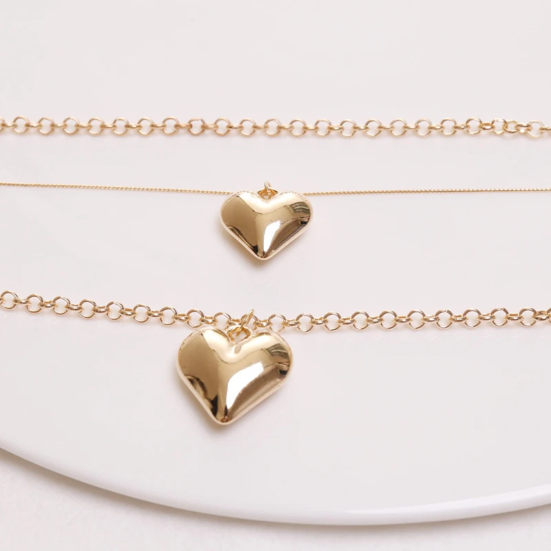 

Individuality Loving Multi-layer Necklace Creative Loving Bracelet Loving Earrings Jewelry Clavicle Chain Ins Loving