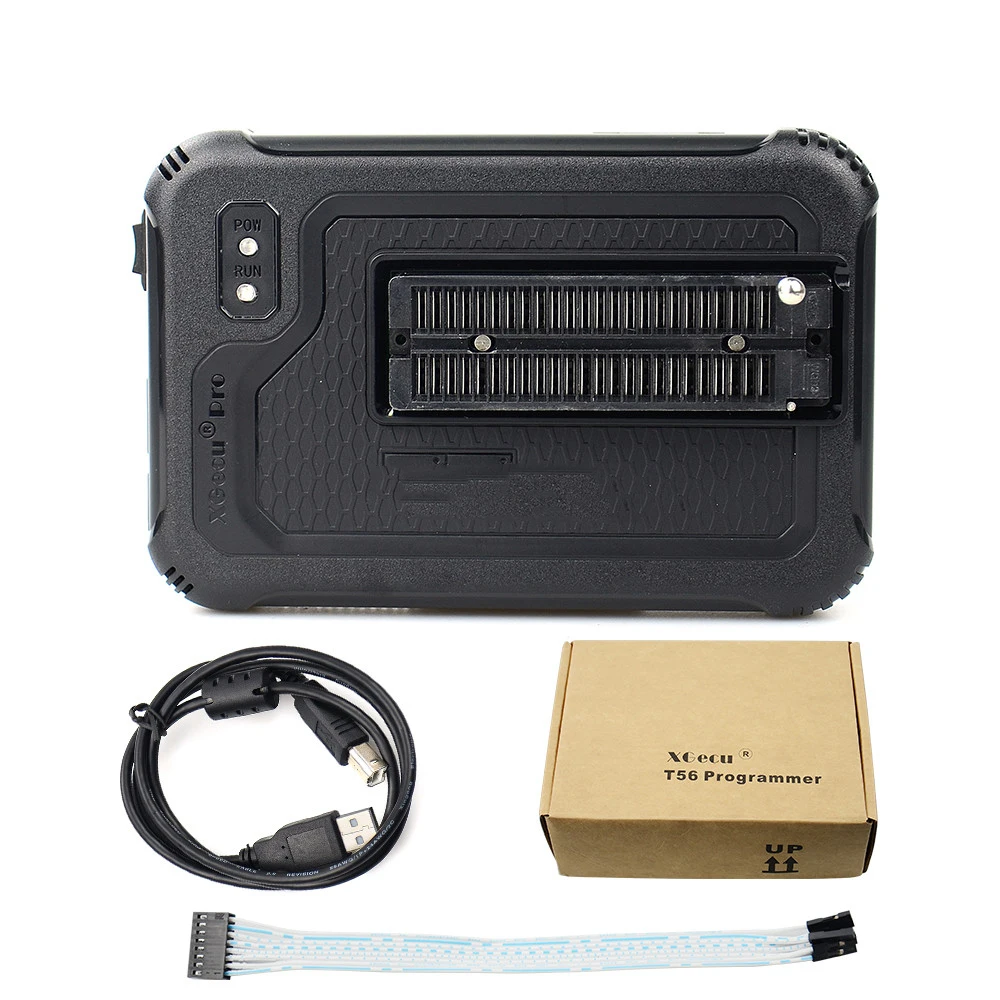 Original Upmely XGecu T56 Universal Programmer Powerful Support Nor Flash / NAND/ EMMC Test Clip Portable Programming Calculator |