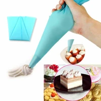cake reusable diy icing decorating 3 silicone piping size bag cream pastry tools