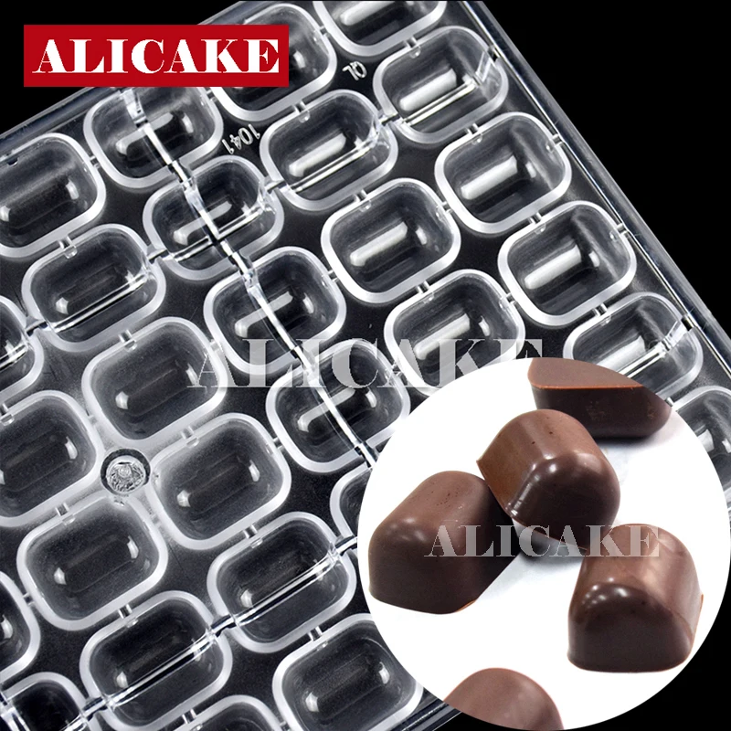 

48 полостей поликарбонатная форма для шоколада мини-капсулы Инструменты для торта Форма для шоколада коммерческие инструменты для выпечки ...