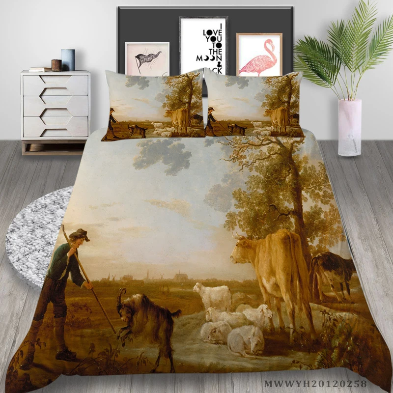 

Home Textile Child Bedding Set King Size Comforter Cover Set Queen Full Double Single Bedroom Decoration 2/3 Pcs Dropship