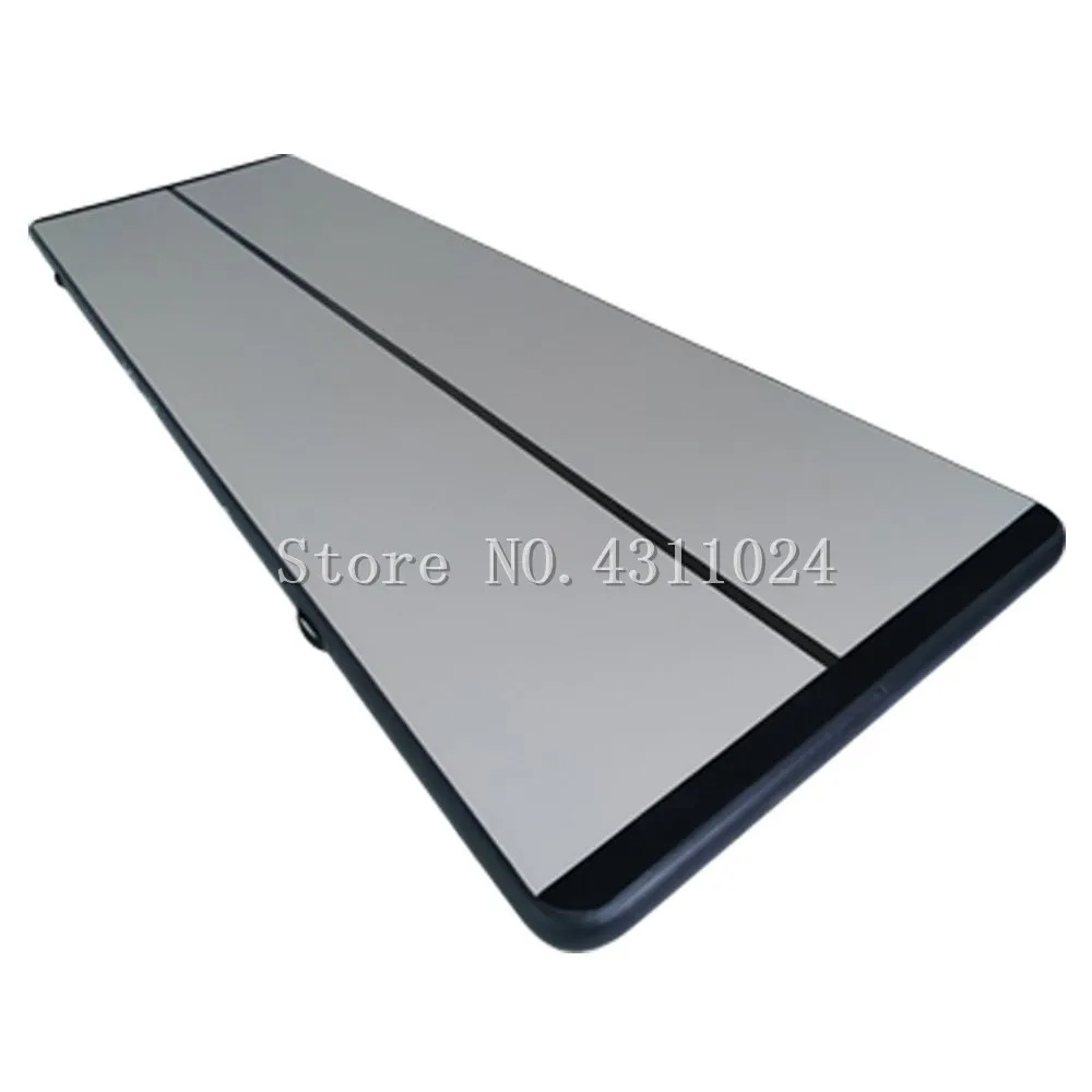 Цена Бесплатная доставка 10 м воздушная дорожка, надувной гимнастический воздушный трек коврик для акробатики 8 дюймов Толщина напольные трениро...