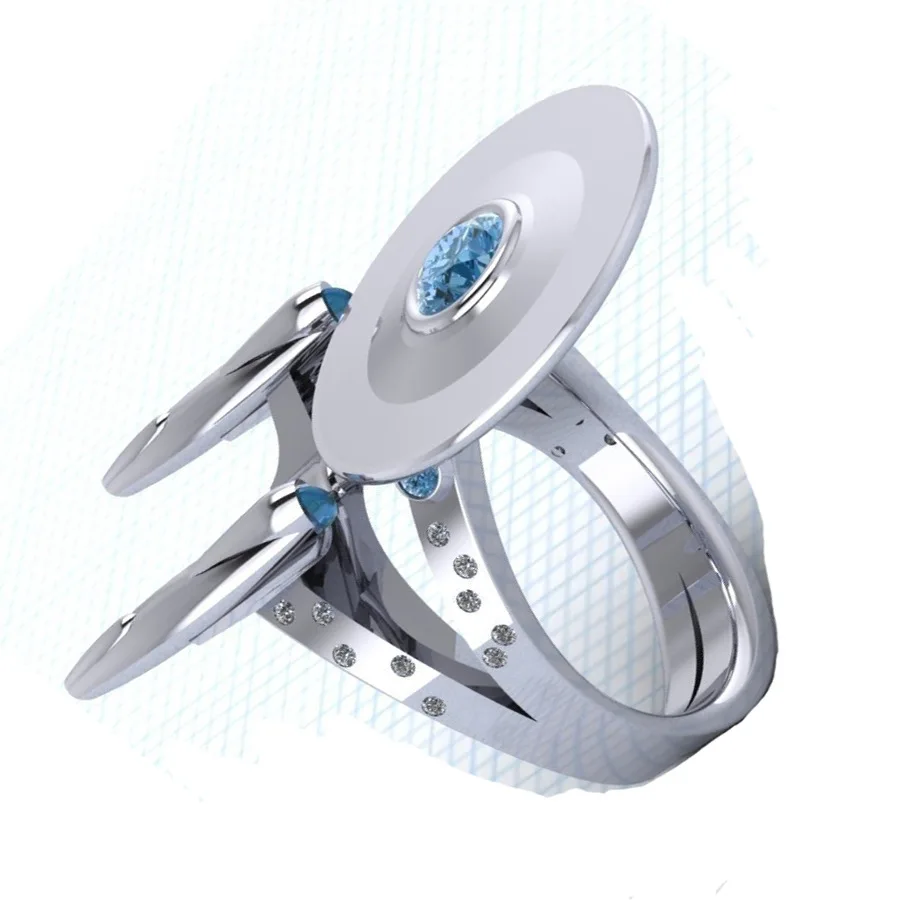 Кольца для мужчин и женщин модные ювелирные украшения вечеринки в стиле Звездный