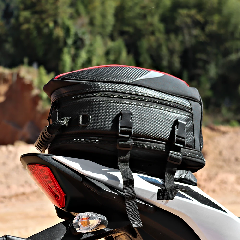 WOSAWE мотоциклетные водонепроницаемая сумка на заднее сиденье прочный заднего