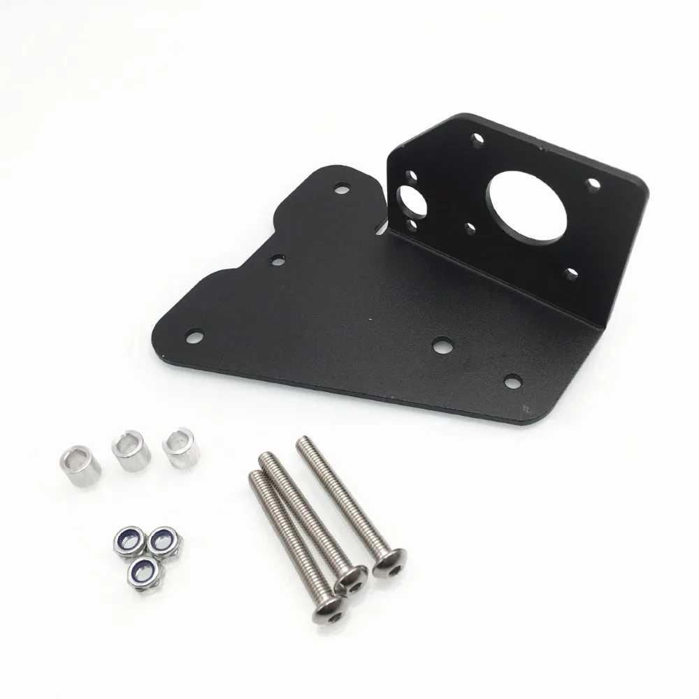 Creality CR-10S Ender 3 3D принтер двойной экструдер двойной Z axis upgrade plate kit алюминиевый двойной экструзионный крепеж