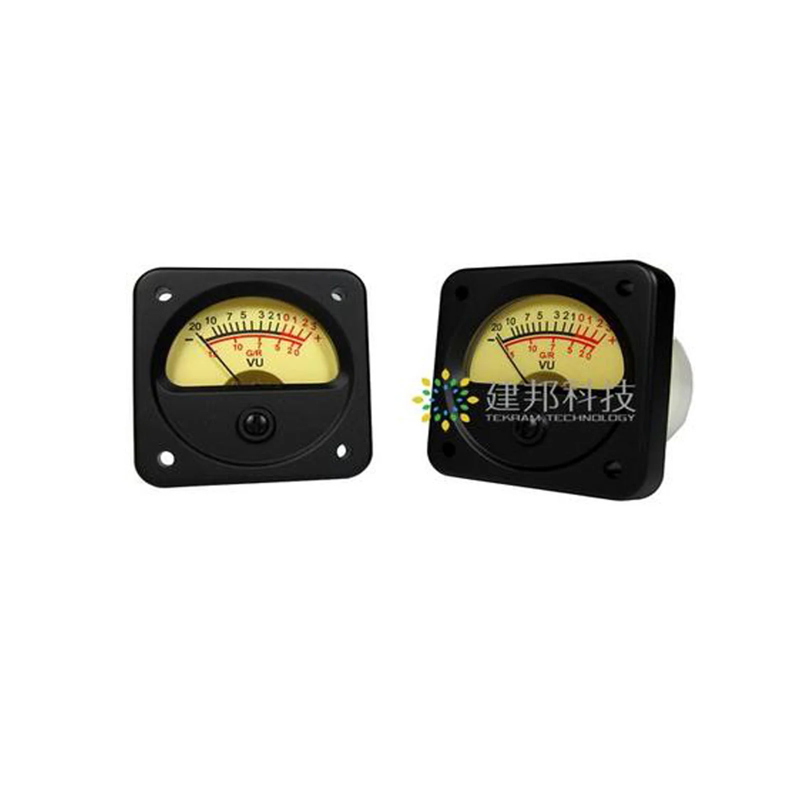 

2PCS TR-45 High Precision VU Meter DB Power Discharge Flat Watch with Backlight