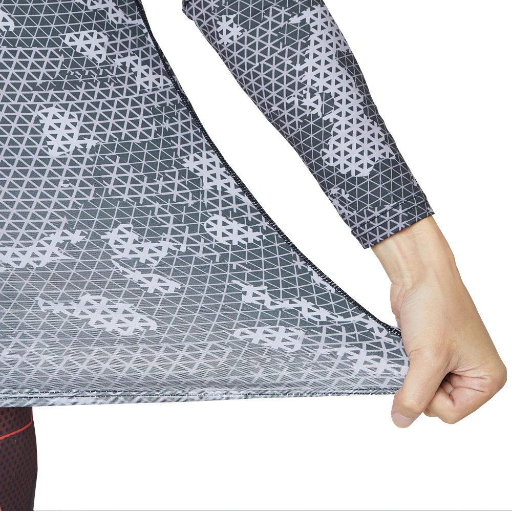 2PCS/Set Men Clothing Sportswear Gym Fitness Compression Suits Running Set Sport Outdoor Jogging Quick Dry Tight