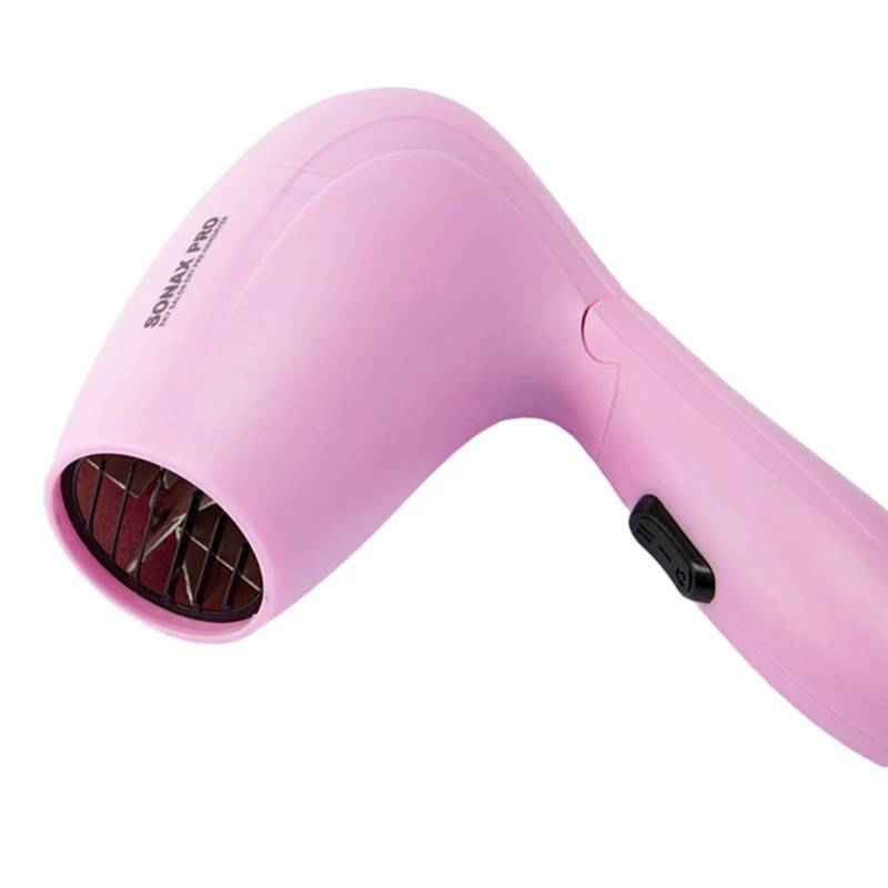 

Мини Портативный складной ручной компактный фен 1000 Вт фен с горячим воздухом низкий уровень шума длительный срок службы для путешествий на ...