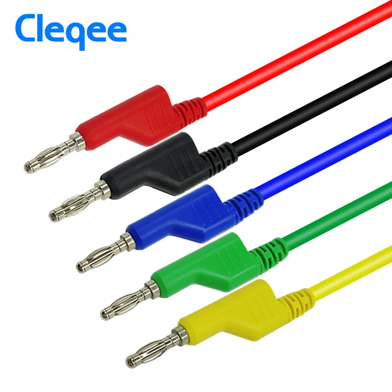 Набор тестовых проводов Cleqee P1036B 4 мм разъем типа &quotбанан&quot для мультиметра с