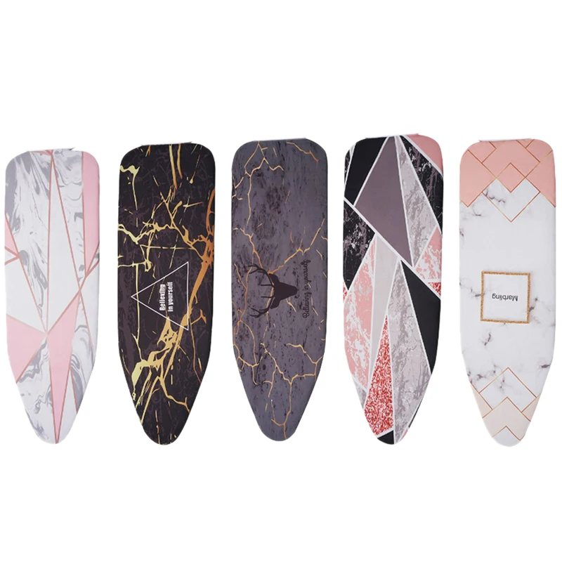 

Новый 140x50 см Ткань мраморная гладильная доска крышка Защитный пресс Железный Складной для гладильной ткани защита деликатной одежды