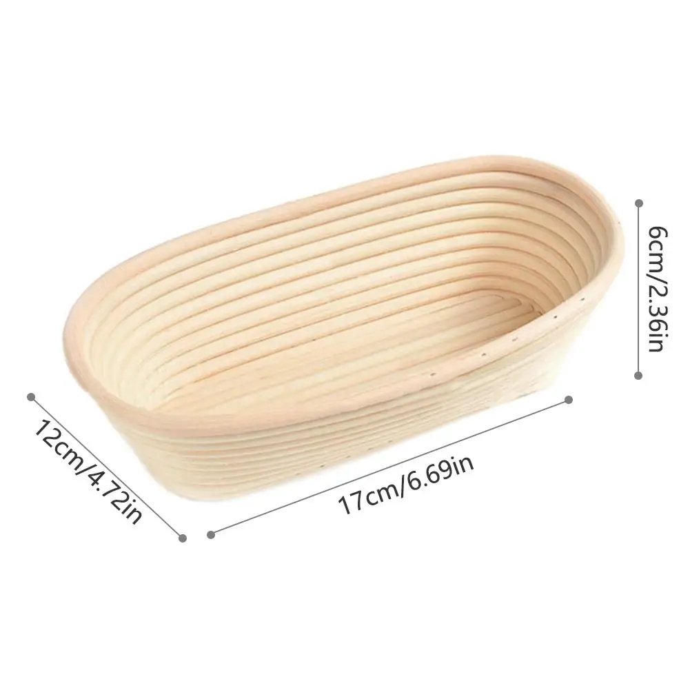 Плетеная корзина из ротанга для брожения 8 стилей багет дачного хлеба банетница