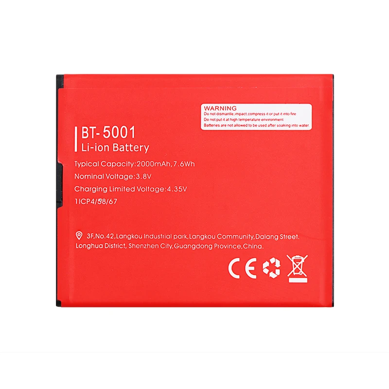 Mcdark 2000 мАч для LEAGOO Z6 аккумулятор BT-5001 Аккумулятор Акку пиль мобильный телефон |